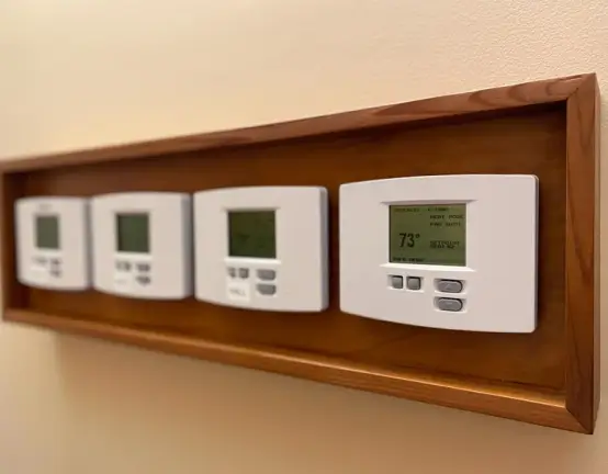 Business thermostats scheduled by zone through smart automation in Dallas
