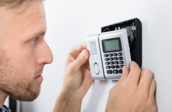 frisco-business-alarm-system-installation-image Business alarm system installation at a Frisco site