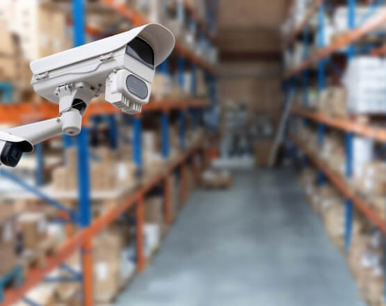 richardson-warehouse-commercial-alarm-security-camera-img Commercial alarm and security camera protecting a Richardson warehouse